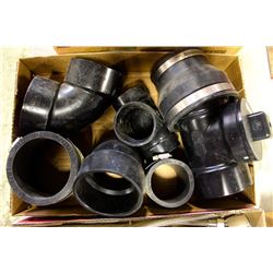 FLAT LARGE PVC-RUBBER PLUMBING FITTINGS