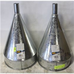 2 5 QUART OFFSET ALUMINUM FUNNEL