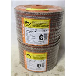 STACK OF 20 WALTER 7 X 7/8" SANDING FLAP DISCS
