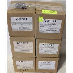 6 CASES OF MERIT ABRASIVE SPIRAL BANDS 3/4" X 1"