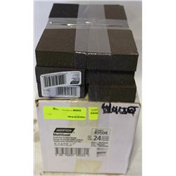 30 NORTON SANDING SPONGES FINE/ MEDIUM GRADE