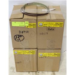 100 1/4" SANDING STRIPS 18" LONG