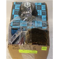 LOT OF ASSORTED ABRASIVE WIRE BRUSHES