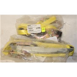 GROUP OF 2 NEW MSA 6FT SAFETY LANYARDS