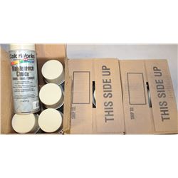 3 CASES OF COLORWORKS ALMOND ENAMEL