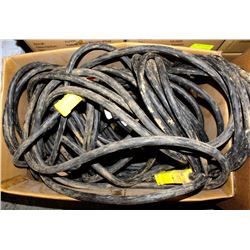 LARGE BOX OF HEAVY DUTY EXTENSION CORDS