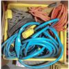 Image 1 : CRATE OF EXTENSION CORDS AND SPLITTERS