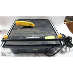 MASTERCRAFT WET TILE SAW.