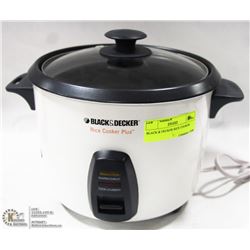 BLACK & DECKER RICE COOKER