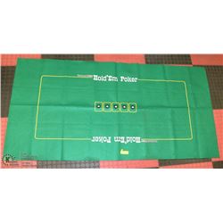 TEXAS HOLDEM TABLE COVER.