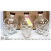 Image 1 : 3 CRYSTAL SKULL HEADS.