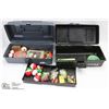 Image 1 : 2 FISHING TACKLE BOXES WITH CONTENTS (PLANO &