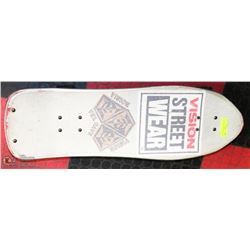 VISION STREET WEAR SKATEBOARD.