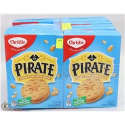 LOT OF 8 BOXES OFCHRISTIE PIRATE COOKIES