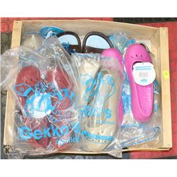FLAT OF GEKKO'S  SUMMER SHOES AND SANDALS