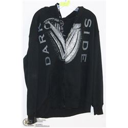 NEW GUINNESS SIZE LT DARK SIDE ZIPPERED HOODIE