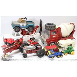 LOT OF TONKA TOYS & MORE