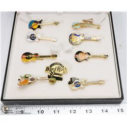 COLLECTION OF HARD ROCK CAFE PINS FROM