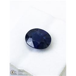 16) GENUINE ENHANCED BLUE SAPPHIRE GEMSTONE