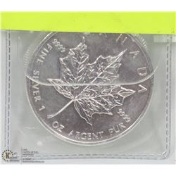 MAPLE LEAF .999 SILVER ONE TROY OUNCE COIN