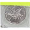 Image 1 : MAPLE LEAF .999 SILVER ONE TROY OUNCE COIN