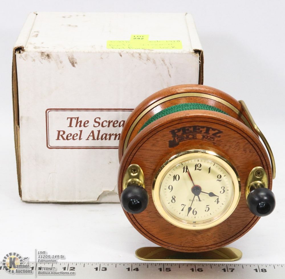 PEETZ (THE SCREAMIN REEL ALARM CLOCK)