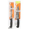 Image 1 : SET OF 2 NEW KNIVES (CHEF'S AND BREAD)