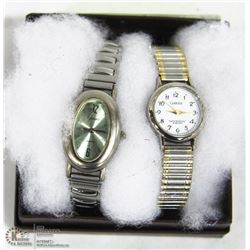 PAIR OF CARRIAGE TIMEX WATCHES