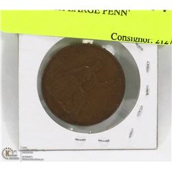 1939 BRITISH LARGE PENNY.