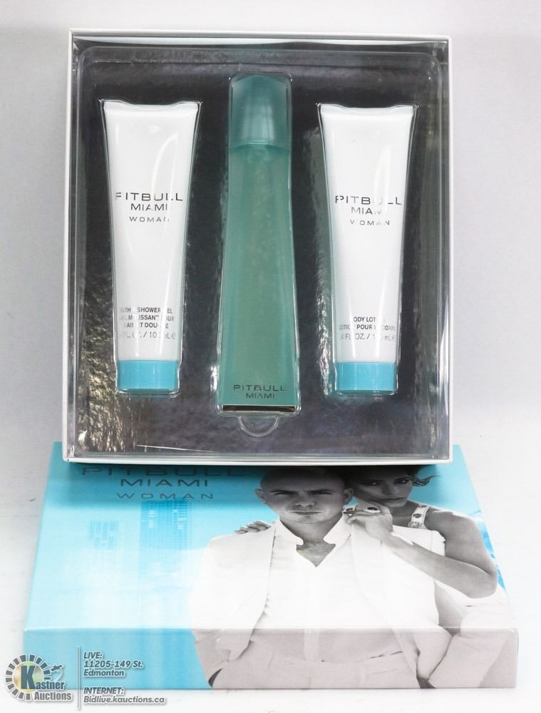 pitbull miami woman perfume box set for her