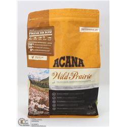 4.4LB OF ACANA WILD PRAIRIE DOG FOOD