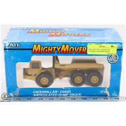 ERTL DIE CAST 1/50TH SCALE CATERPILLAR DUMP TRUCK.