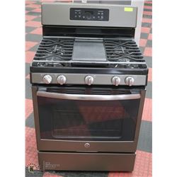 GE 4 BURNER GAS STOVE WITH OVEN