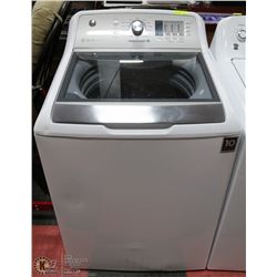 GE WHITE TOP LOAD WASHING MACHINE DEEP FILL