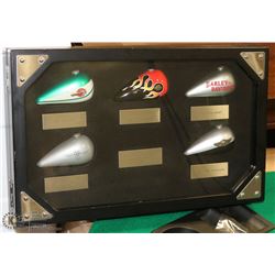 HARLEY DAVIDSON GAS TANK SHADOW BOX.