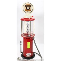 "AVIATION GASOLINE" METAL GUMBALL MACHINE -