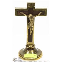 BRASS CRUCIFIX