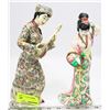 Image 1 : PAIR OF ASIAN LADY ORNAMENTS