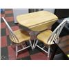 Image 1 : DROP DOWN DININGROOM TABLE WITH 2 CHAIRS