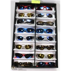 DISPLAY OF OAKLEY AND OTHER REPLICA SUNGLASSES
