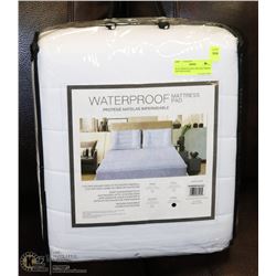 WATERPROOF KING SIZE MATTRESS PAD WITH DEEP