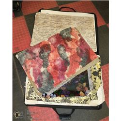 LARGE ART BAG FULL OF PRINTS, PAPER AND MORE