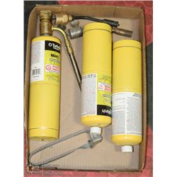 3 BLOW TORCH SET