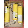 Image 1 : 3 BLOW TORCH SET
