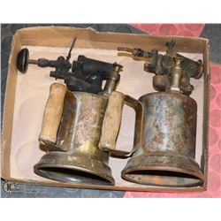 PAIR OF ANTIQUE BLOWTORCHES