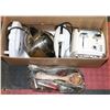Image 1 : BOX WITH MEAL MAKER , WAFFLE MAKER , T-FAL BAGEL