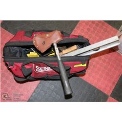 SENCO BAG FULL OF ASSORTED TOOLS