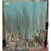 Image 1 : LARGE ABSTRACT CANVAS PICTURE 38"X30"