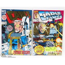 PAIR OF CABLE #1 FIRST EDITION COMIC BOOKS