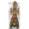 Image 1 : WOOD CARVED ORIENTAL GOD STATUE